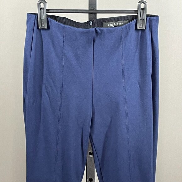 Rag & Bone Pants Womens 6 blue boot cut preppy designer classic - Picture 2 of 9
